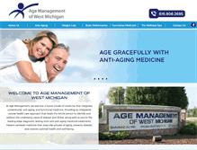 Tablet Screenshot of agemanagementmi.com